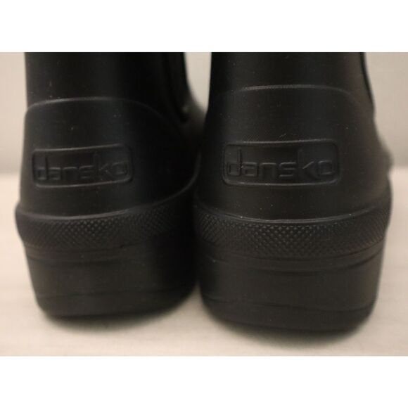 Dansko Women's Sz 38M US 7.5-8M Black Karmel Molded Waterproof Boots - Picture 9 of 15